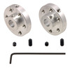 Pololu Universal Aluminum Mounting Hub for 6mm Shaft Pair