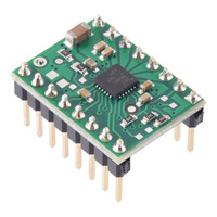 DRV8434S SPI Stepper Motor Driver Carrier, 2A Max. Current Limit (Header Pins Soldered)