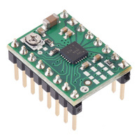 DRV8434 Stepper Motor Driver Carrier (Header Pins Soldered)