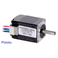 Stepper Motor: Bipolar, 200 Steps/Rev, 20×30mm, 3.9V, 0.6 A/Phase