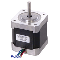 Stepper Motor: Unipolar/Bipolar, 200 Steps/Rev, 42×48mm, 4V, 1.2 A/Phase