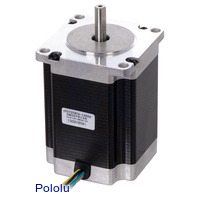 Stepper Motor: Unipolar/Bipolar, 200 Steps/Rev, 57×76mm, 8.6V, 1 A/Phase