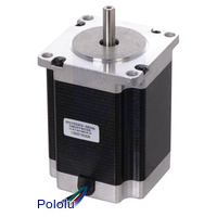 Stepper Motor: Bipolar, 200 Steps/Rev, 57×76mm, 3.2V, 2.8 A/Phase