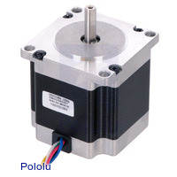 Stepper Motor: Unipolar/Bipolar, 200 Steps/Rev, 57×56mm, 7.4V, 1 A/Phase