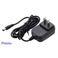 Wall Power Adapter: 5VDC, 1A, 5.5×2.1mm Barrel Jack, Center-Positive