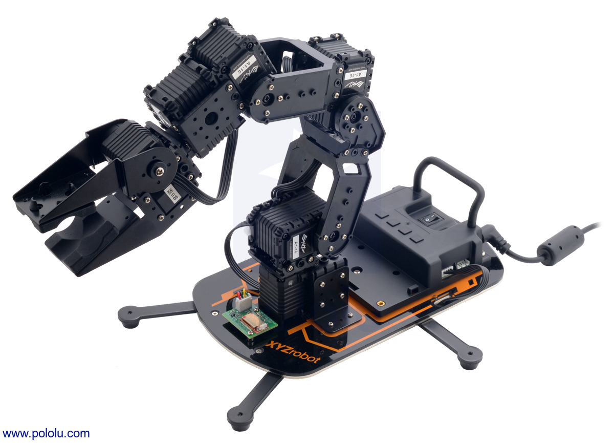 XYZrobot 6 Robotic Arm Kit - Pololu