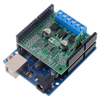 Dual TB9051FTG Motor Driver Shield for Arduino